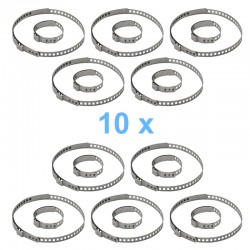 10 X UNIVERSAL STRETCH ACHSMANSCHETTE KAUTSCHUK FALTENBALG